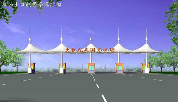 物流園膜結構