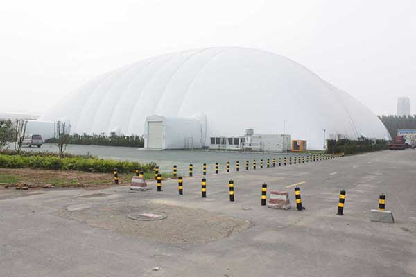 西安市長安區皇何路景觀膜結構