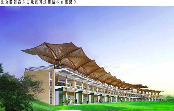 網球館充氣膜結構