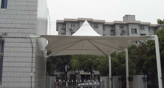 山東省醫學科學院附屬醫院新建污水池膜結構