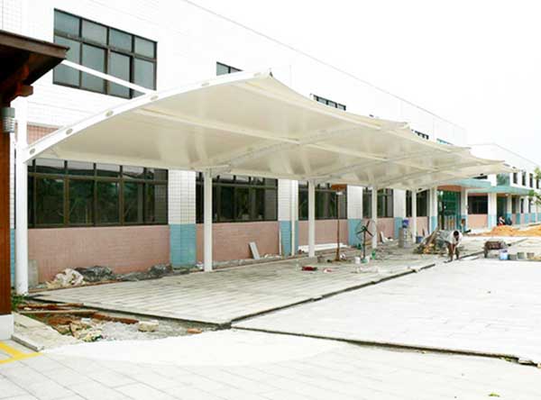 四川PTFE膜結構自行車棚：蜀地車棚，品質之選
